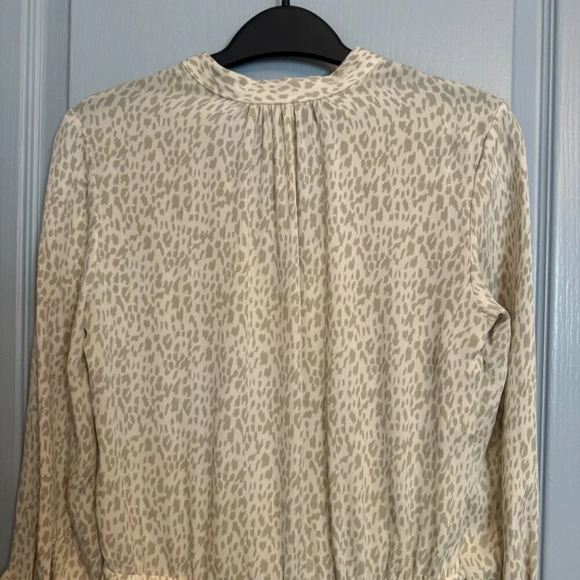 Babaton Bennett Dress Size XS 100% Silk Giraffe Print Mini Travel DAMAGED READ - Picture 9 of 15